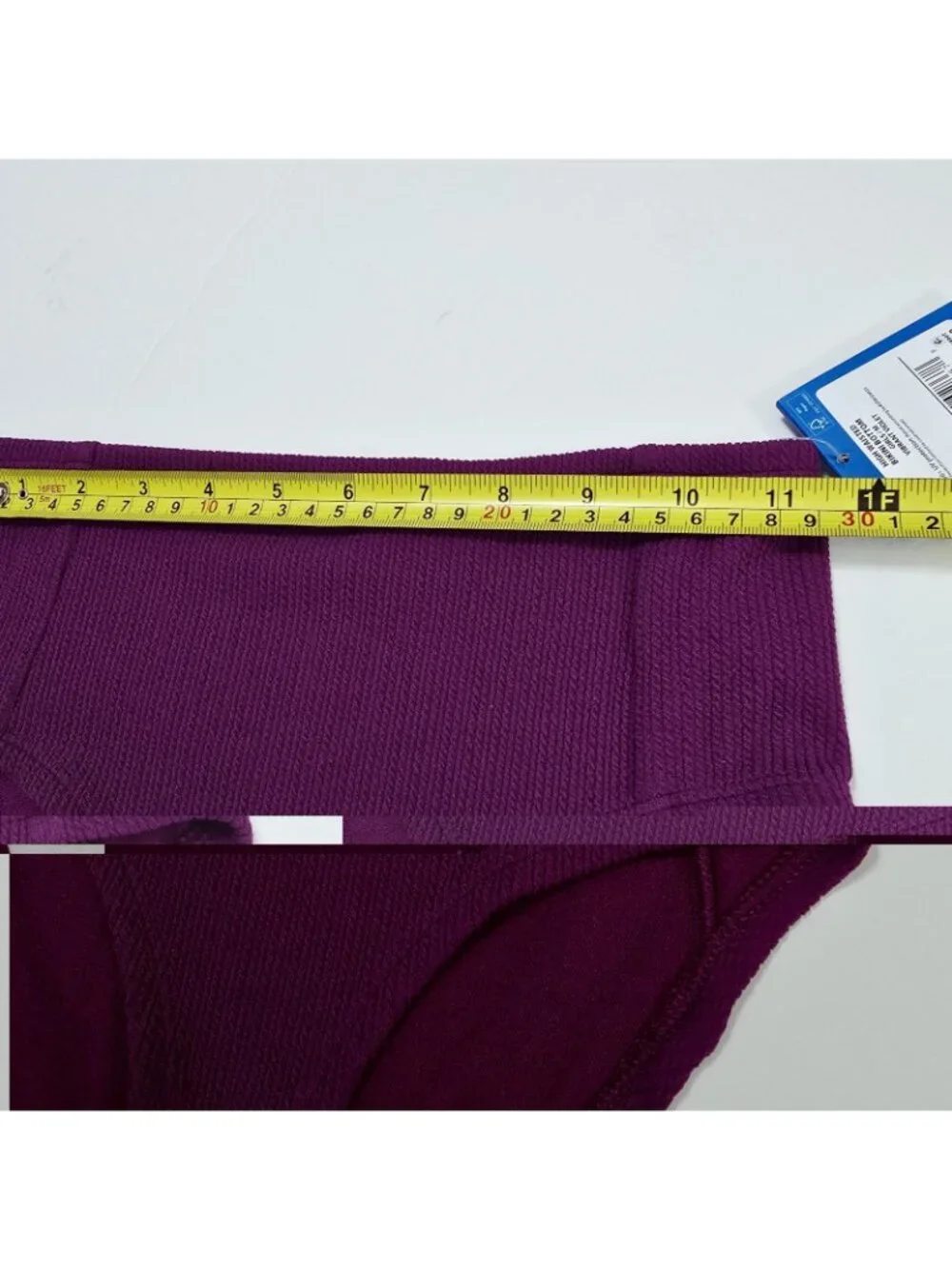NEW Lot Of 3 DSG - M Girls Swimsuit Top High Waisted Bikini Vibrant Violet Pink
